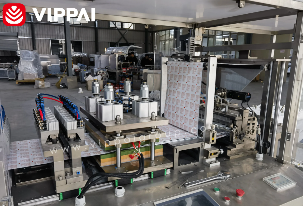 VIPPAI VPD-800 Alcohol Pad Packaging Production Line